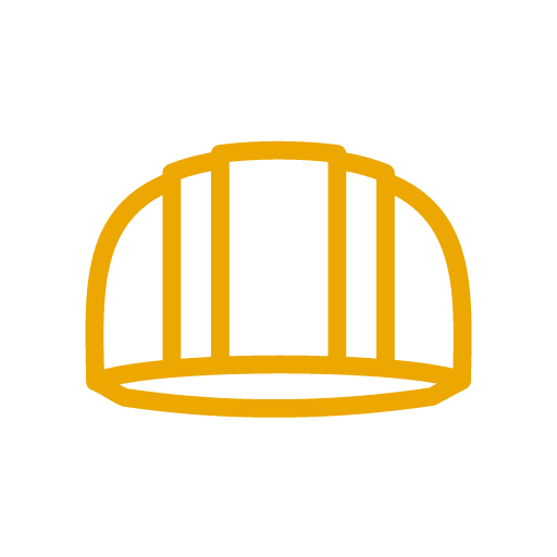 Permits and approval gold icon